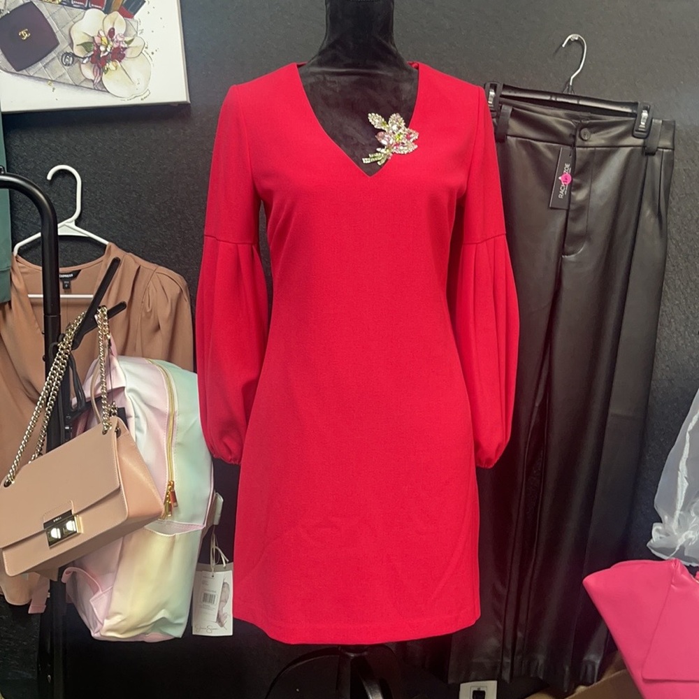 Pink 🌺long sleeve Dress